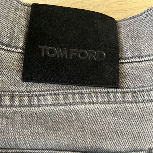 Tom Ford Straigt Leg Gray Jeans Sz 38 X 32 - Picture 14 of 15